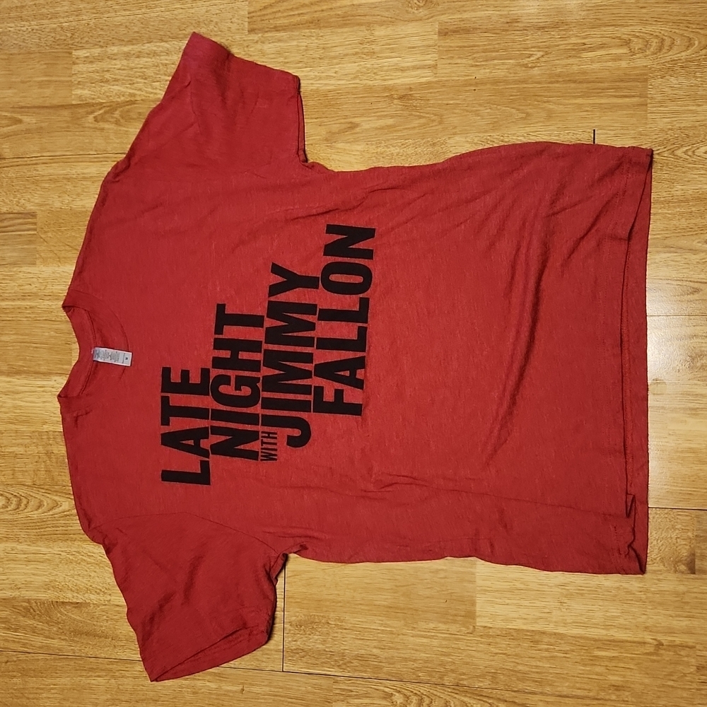 Late Night with Jimmy Fallon SS tee sz M
